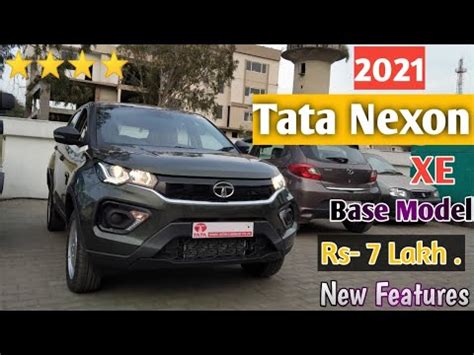 Tata Nexon Xe Base Variant Price Features Detailed Walkaround