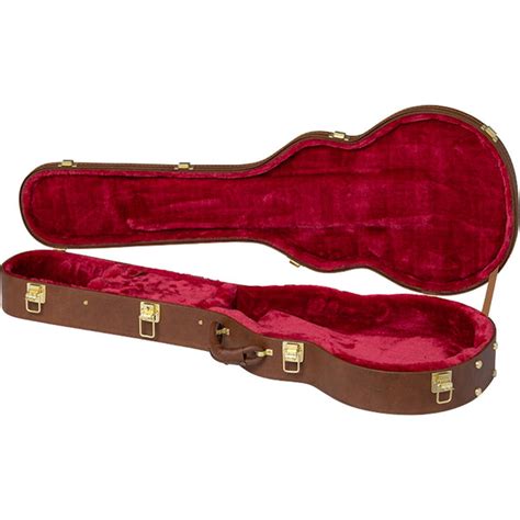 Gibson Les Paul Hardshell Case Brown | The Music Zoo