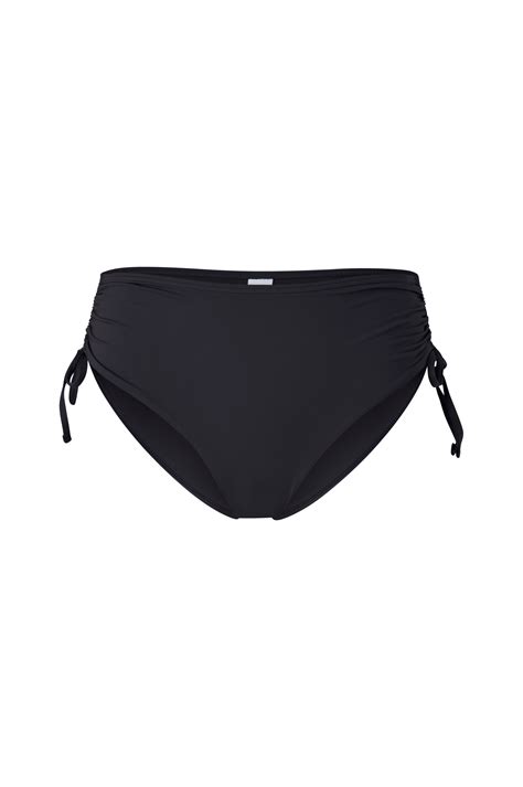 Ellos Gilda Tai Midi Bikini Pink Sort Bikiniunderdele Ellos Dk