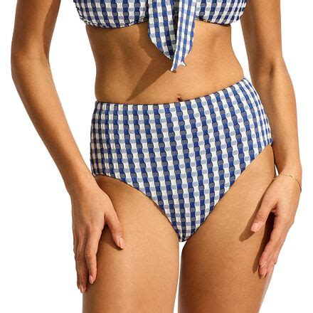 Seafolly High Waisted Bikini Bottom Women S Clothing