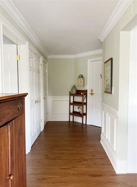 Jrl Interiors — Sherwin Williams Whole House Paint Palette Hardwood Floor Colors Light Green