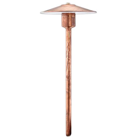 Hunza Outdoor Lighting Pure Led Tier Light Copper Low Voltage