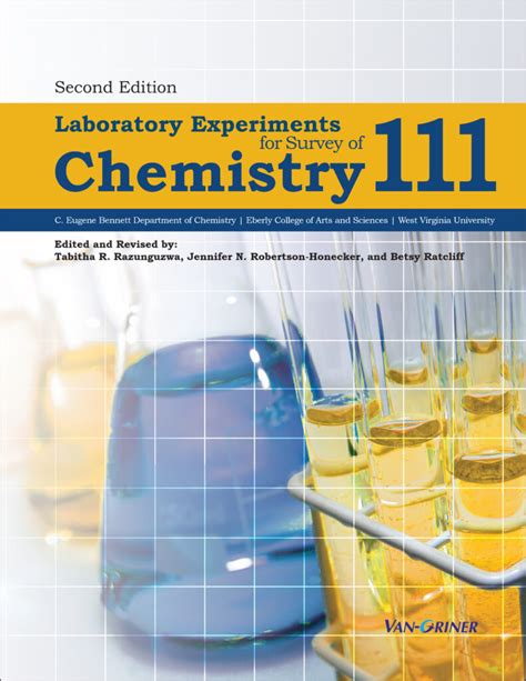 General Chemistry 1 Laboratory Van Griner Learning