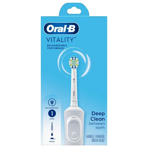 Oral B Vitality Rechargeable Toothbrush Shop Toothbrushes At H E B