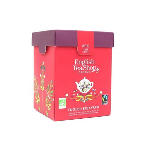 Thé Noir English Breakfast Vrac AB 80G English Tea Shop