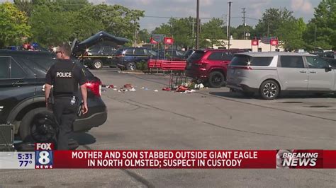 2 stabbed at North Olmsted Giant Eagle