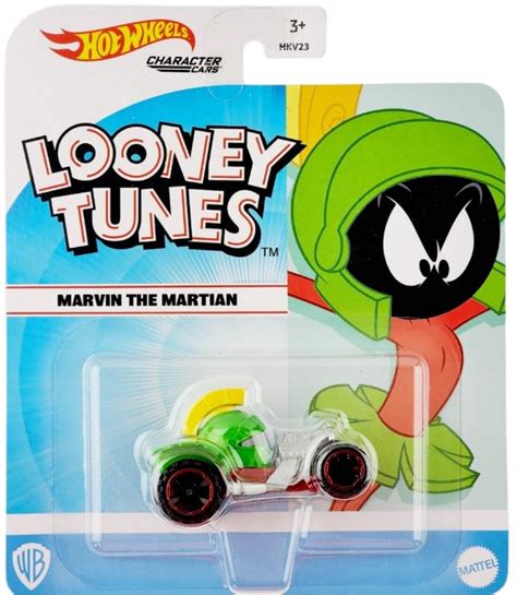 Mua Hot Wheels Character Cars 1 64 Scale Looney Tunes Marvin The Martian 5 7 trên Amazon Mỹ