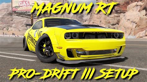 Magnum RT Pro Drift III Custom Setup Dodge Challenger CarX Drift