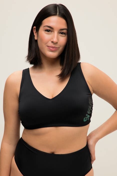 Bikini Top Softcups Statement Print Bikinis Tankinis Bademode