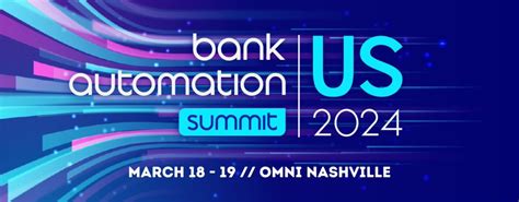 Bank Automation Summit Fintech News America