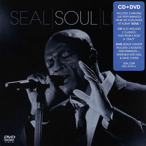 Seal - Soul Live (2009, CD) | Discogs