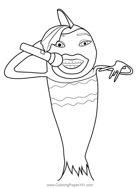 shark tale coloring page ideas ready for download