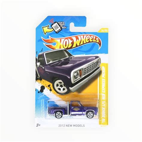 Hot Wheels Dodge Li L Red Express Pickup Purple