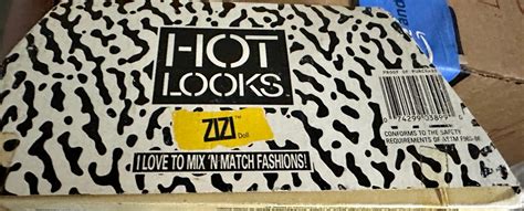 Vintage Mattel Hot Looks Zizi Super Accessory Tote Fashion Extras Never Opened Doll Peddlar