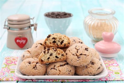 BISCOTTI GOCCIOLINI Con Gocce Di Cioccolato Senza Burro