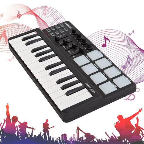 Midi Controlador Profissional Worlde Panda Mini Key Usb Teclado