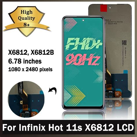 Infinix Hot 11s X6812 Infinix Hot 11s NFC X6812B LCD