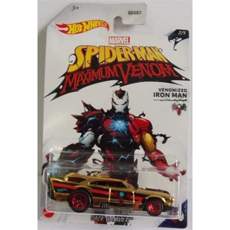 HOT WHEELS SPIDER MAN MAXIMUM VENOM IRON MAN 2021 On EBid United
