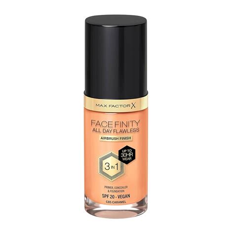 max factor face finity     day flawless foundation  carame