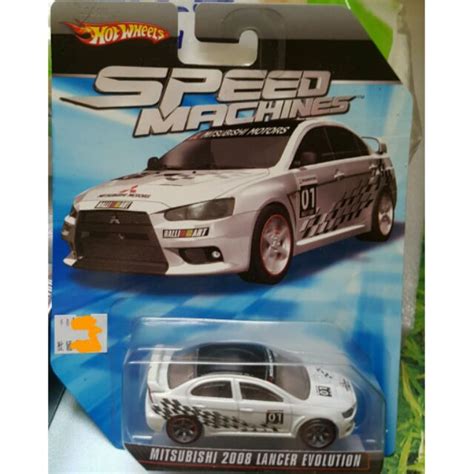 風火輪 Hot wheels speed machines Mitsubishi Lancer Evo 蝦皮購物