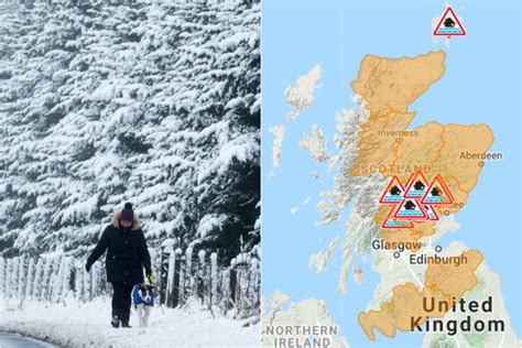 Scotland weather - 70mph winds & 21 flood alerts before temperatures ...