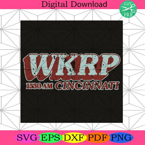 Wkrp In Cincinnati Svg Trending Svg Wkrp Svg