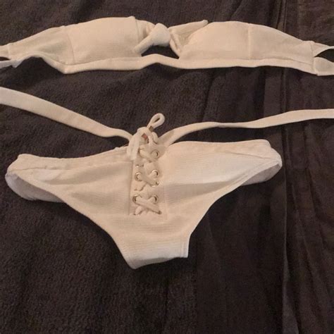 Stanlice Swim Stanlice Snowy Lace Bikini Poshmark