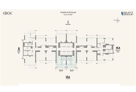 Edge Apartments at Business Bay by Select Group - Floor Plans