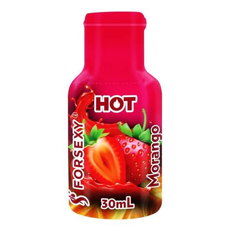 Gel Comestível Sexo Oral Hot F Sexy Morango Evidence Sex Shop O seu prazer começa aqui