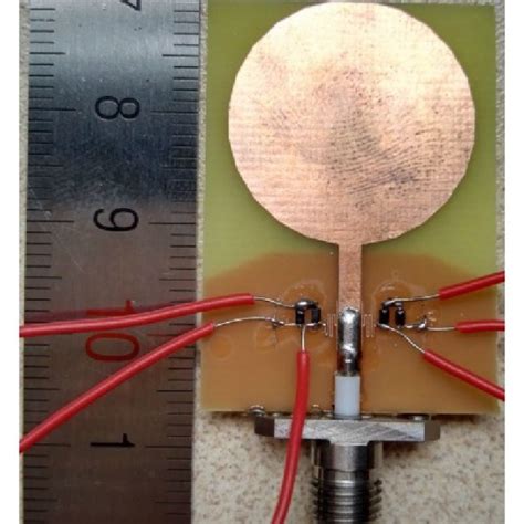 Geometry Of The Proposed Switchable And Tunable Band Notched Uwb