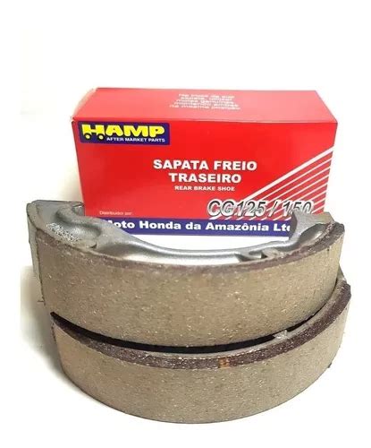 Patim Freio Lona Traseiro Titan Cg125 Cg150 Hamp Cg 125 150 MercadoLivre