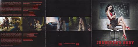 Encarte Jennifers Body Music From The Motion Picture Encartes Pop