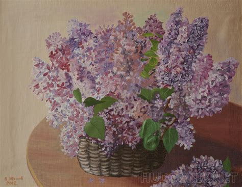 Картина Сирень. Размеры: 46x36, Год: 2012, Цена: 5000 рублей Художник ...