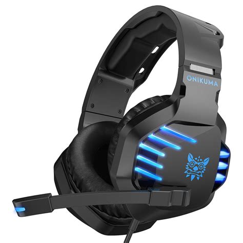 Headset Gamer Profissional Onikuma K Preto Azul The Kase Store