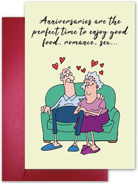 Amazon.com: Funny Anniversary Card, Unique Anniversary Card for Couple ...