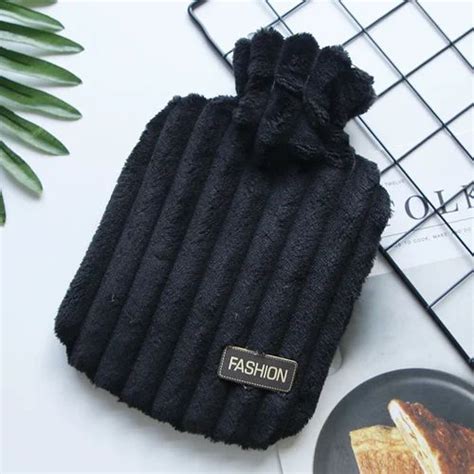 Plush Water Injection Explosion proof Hot Water Bottle Hot Water Rubber Bottle Bag हट वटर