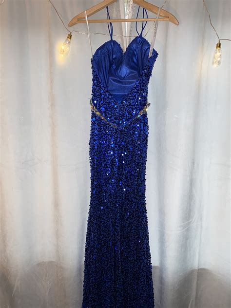 Sapphire Blue Clarisse prom dress - Gem