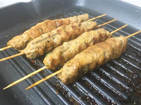 mutton seekh kabab recipe | Seekh kebab recipe - SpicyPunch