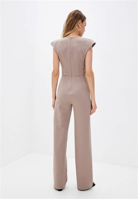 Комбинезон Rich Naked Victoria jumpsuit цвет бежевый MP XW G купить в интернет