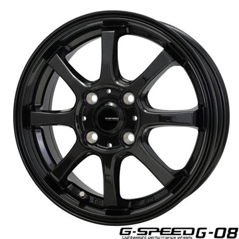 HOT STUFF 軽自動車アルミ単品 本価格G speed G ジースピード G X J 穴 PCD タイヤマート ヤフー店 通販