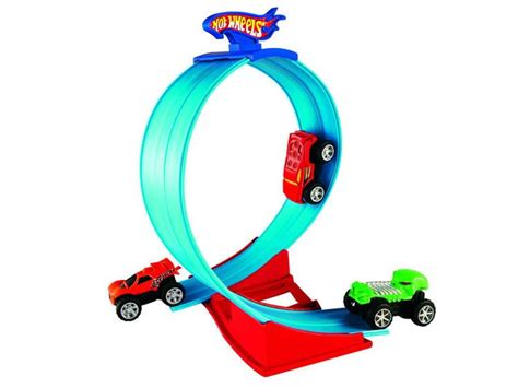 Pista Hot Wheels Rev Ups Super Loop Mattel Pistas Magazine Luiza