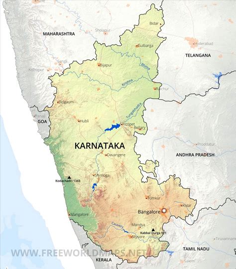 Karnataka Maps