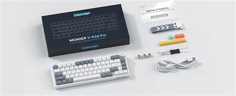 Amazon Womier Vk Pro Gaming Keyboard Wired Qmk Via Creamy Mechanical Keyboard Hot