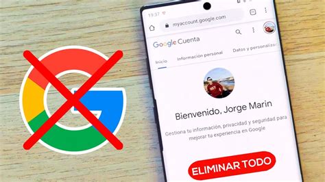 Como Eliminar Cuenta De Google Gmail Youtube Youtube