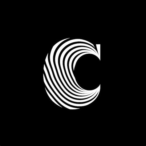 Premium Photo Letter C Logo With Luxurious Vibe Monogram Logo Style