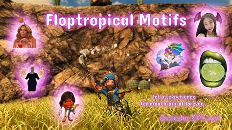 Floptropical Motifs for Pictomancer *with SFX* | XIV Mod Archive