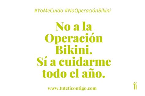 Operación Bikini dieta y ejercicios ALERTA TutetiContigo