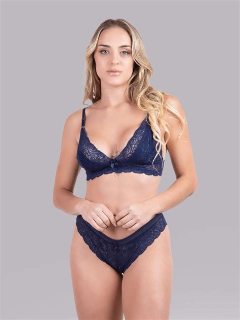 Conjunto Renda Calcinha Sutiã Sem Bojo Caleçon Moda Íntima Sensual Lingerie SHEIN Brasil