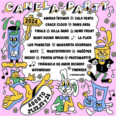 Canela Party 2024 Cartel Conciertos Y Entradas Wake And Listen