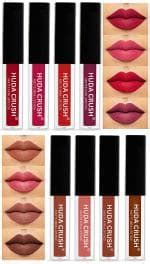 Buy Huda Crush Beauty Red Nude Edition Liquid Matte Minis Waterproof